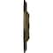 Ekena Millwork Granada Ceiling Medallion (Fits Canopies up to 7 1/8"), 23 3/8"OD x 3 5/8"ID x 2 1/2"P, Brass CM23GABRS - alternate 2